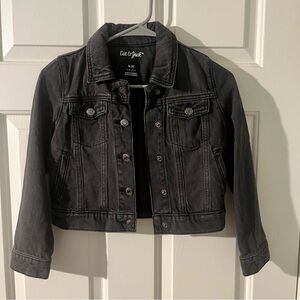 Cat & Jack Charcoal Denim Jacket
